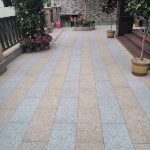 辽宁 黄金麻白麻荔枝面庭院铺装展示