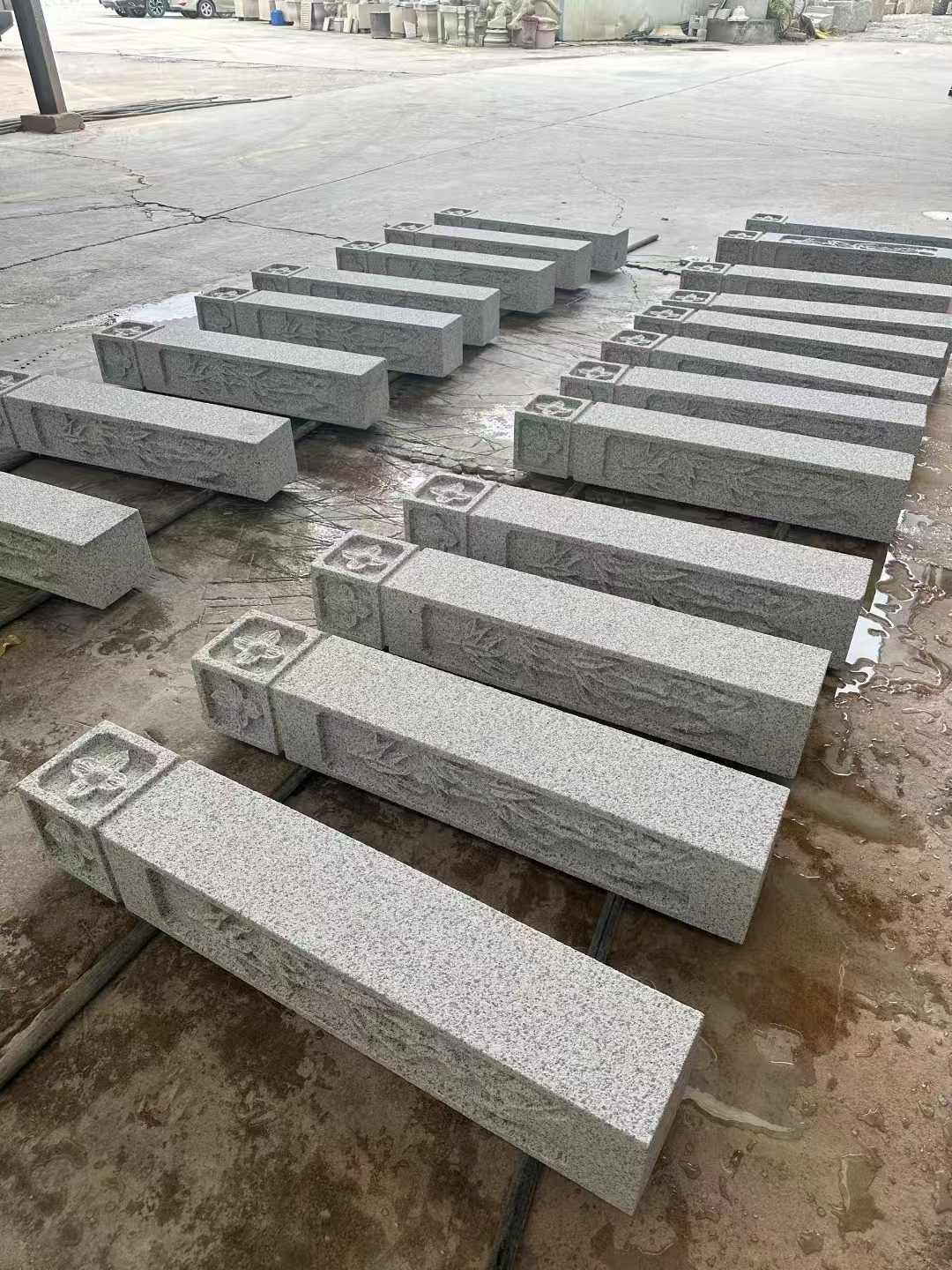 辽宁 白麻方柱雕花防水