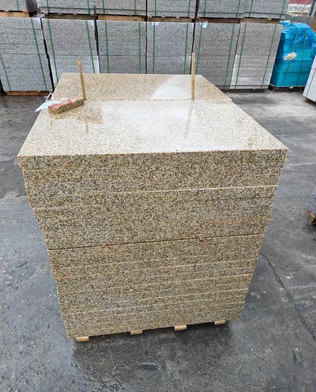 辽宁 湖北黄金麻花岗岩石材荔枝面外墙石材