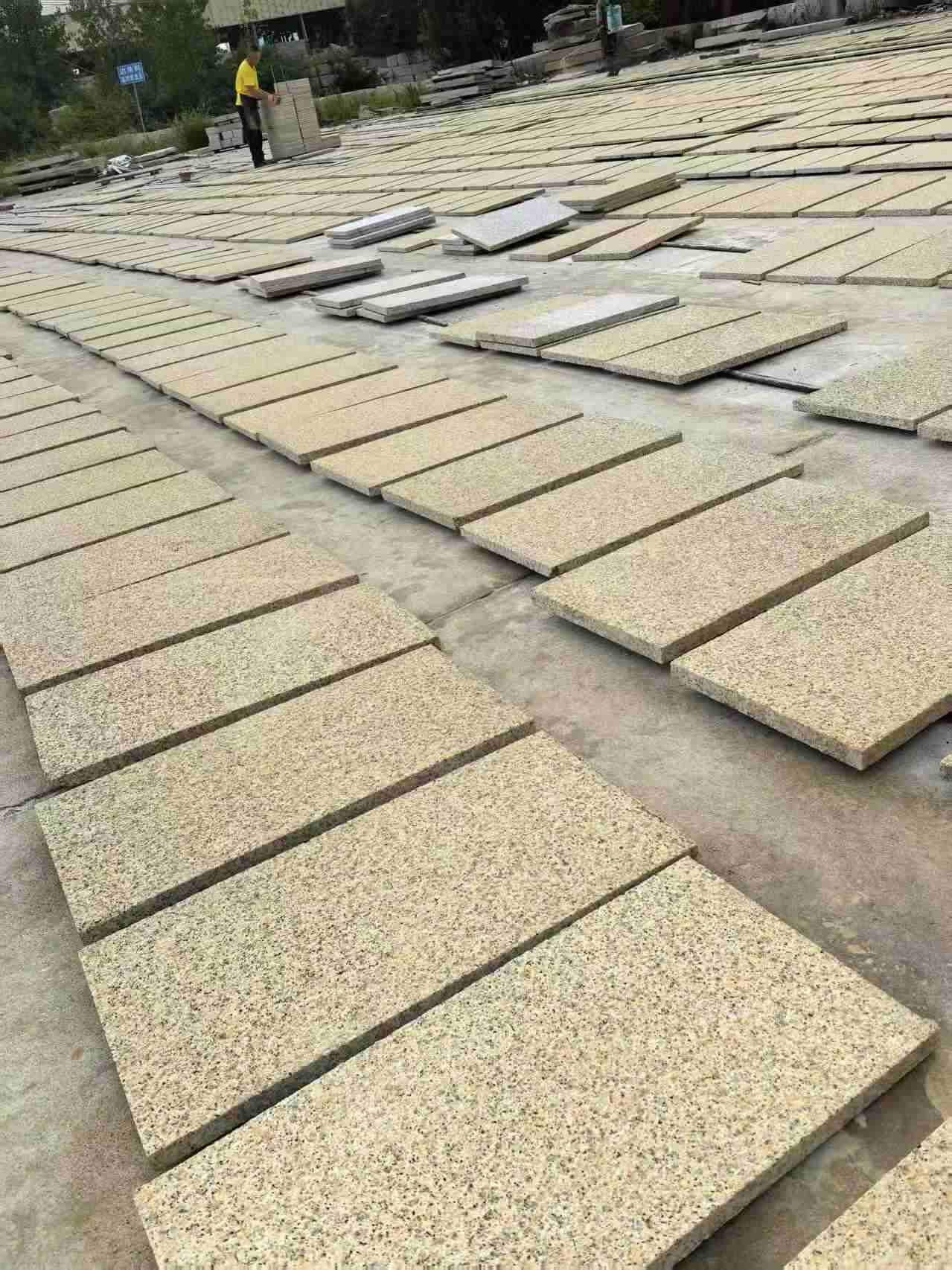 辽宁 黄金麻荔枝地铺石面排板