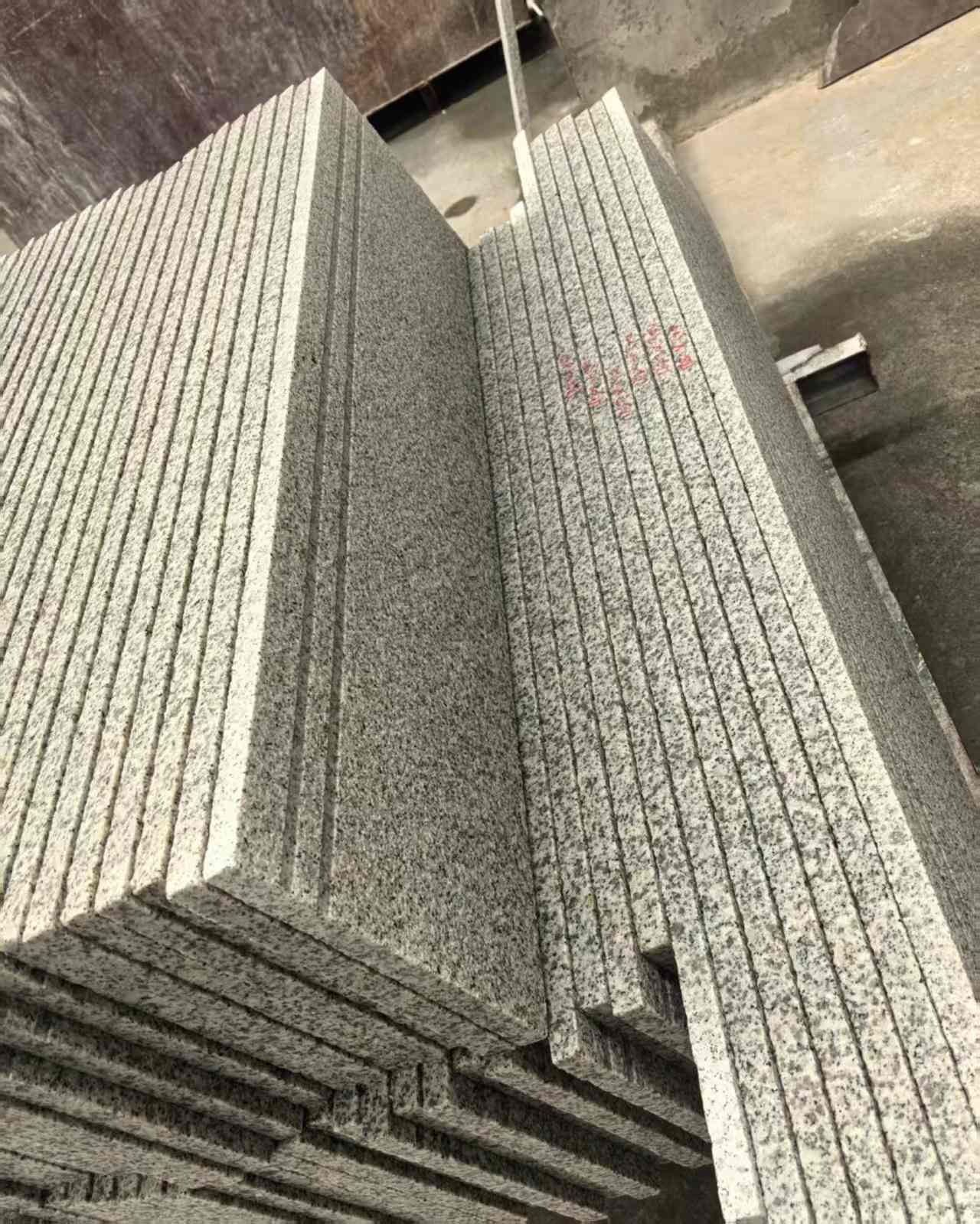 辽宁 白麻荔枝面花岗岩楼梯踏步