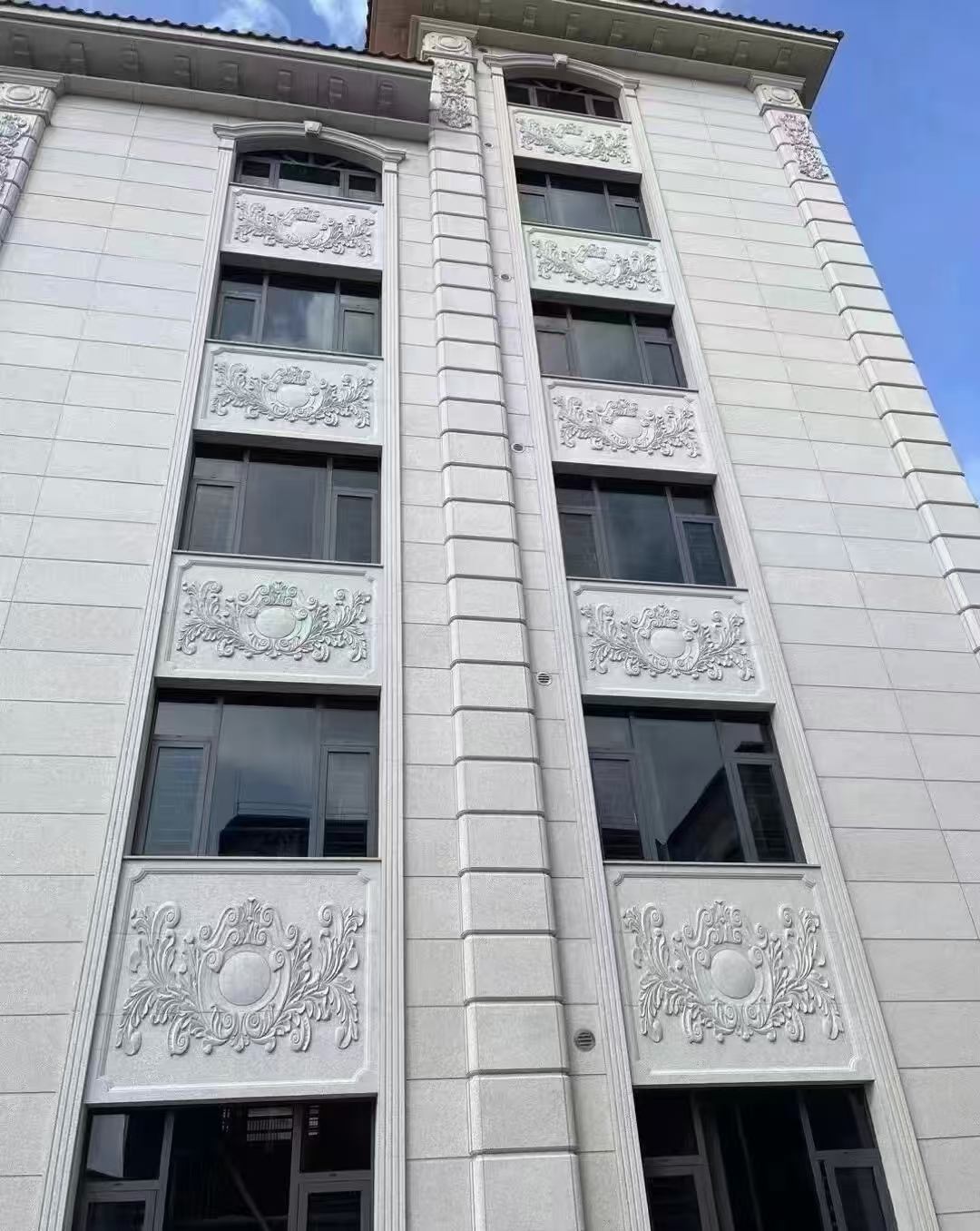 辽宁 白麻荔枝面花岗岩别墅外墙干挂